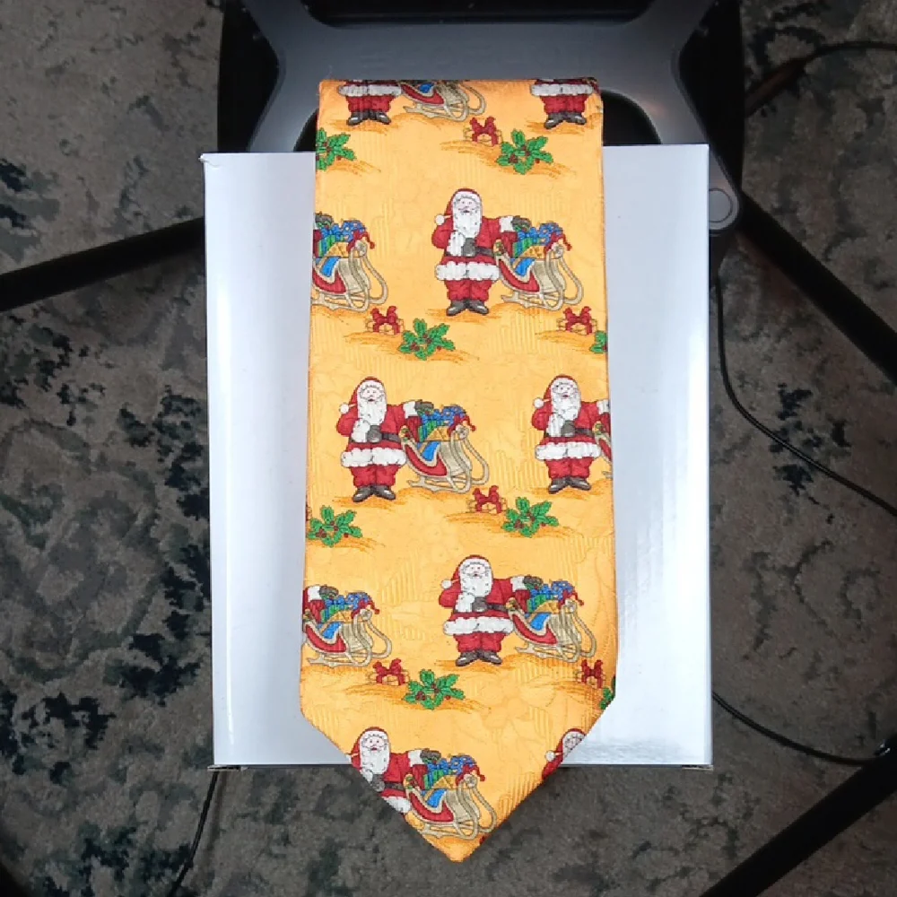 Robert Talbott Santa Claus Silk‎ Tie